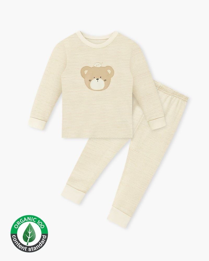 Bộ đồ dài dáng ôm cotton mịn bé trai và bé gái U1262