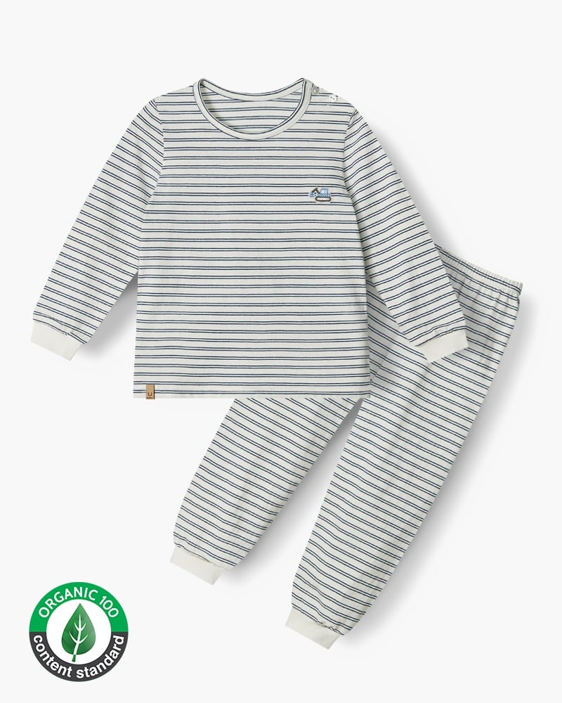 Bộ đồ dài cotton mịn dáng rộng bé trai U1317