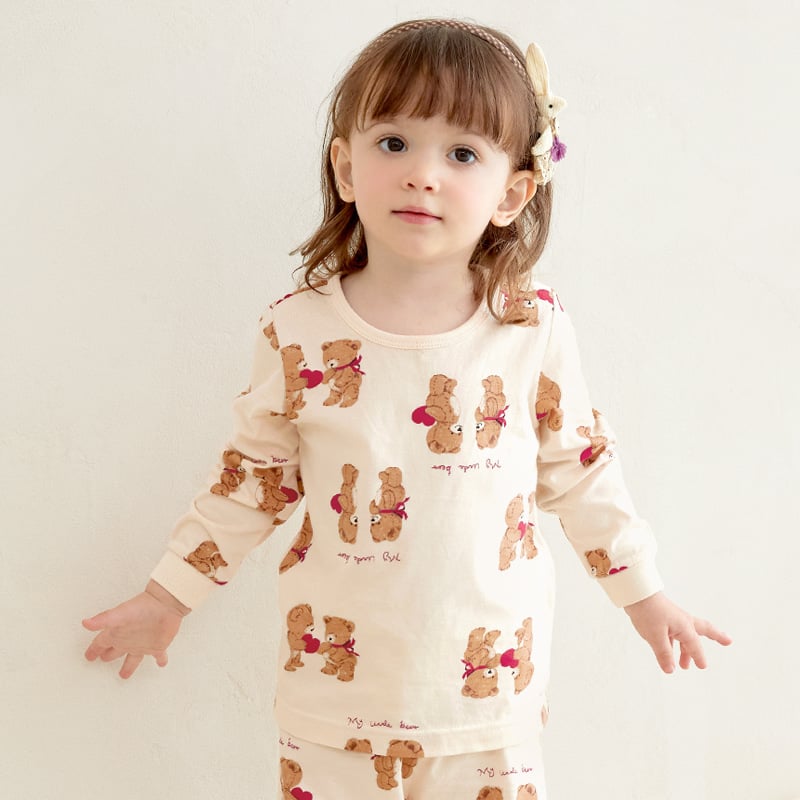 [Lẻ size] Bộ đồ dài tay cotton cho bé trai và bé gái lẻ size U8008