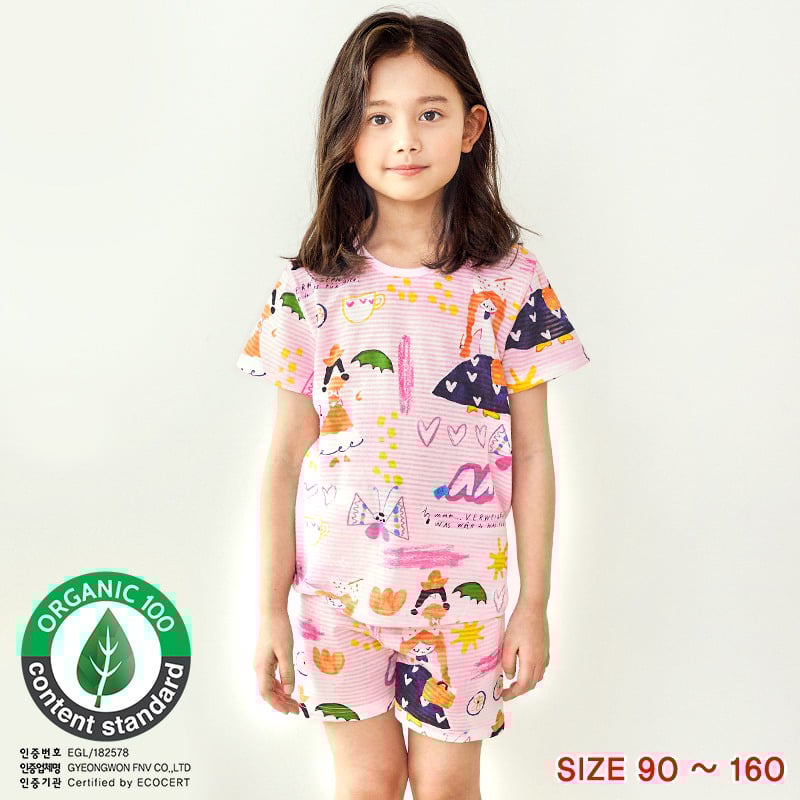 [Lẻ size] Bộ đồ ngắn cotton cho bé trai và bé gái lẻ size U8002