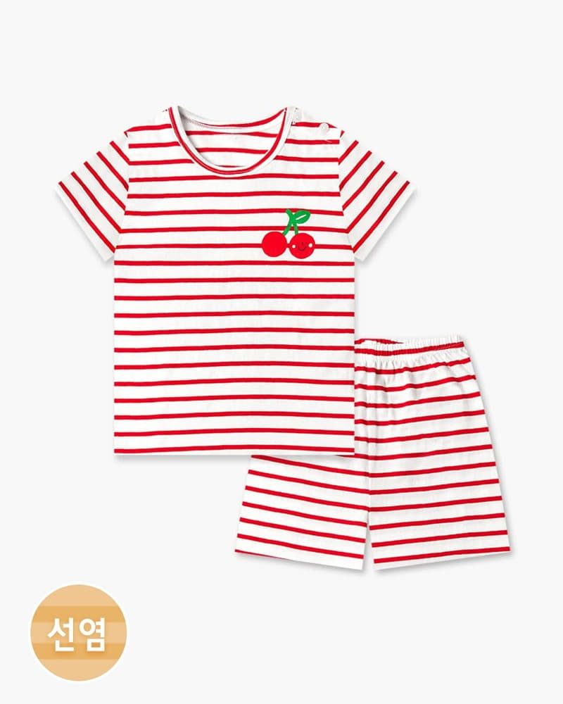 Bộ đồ ngắn cotton mịn bé gái U3008