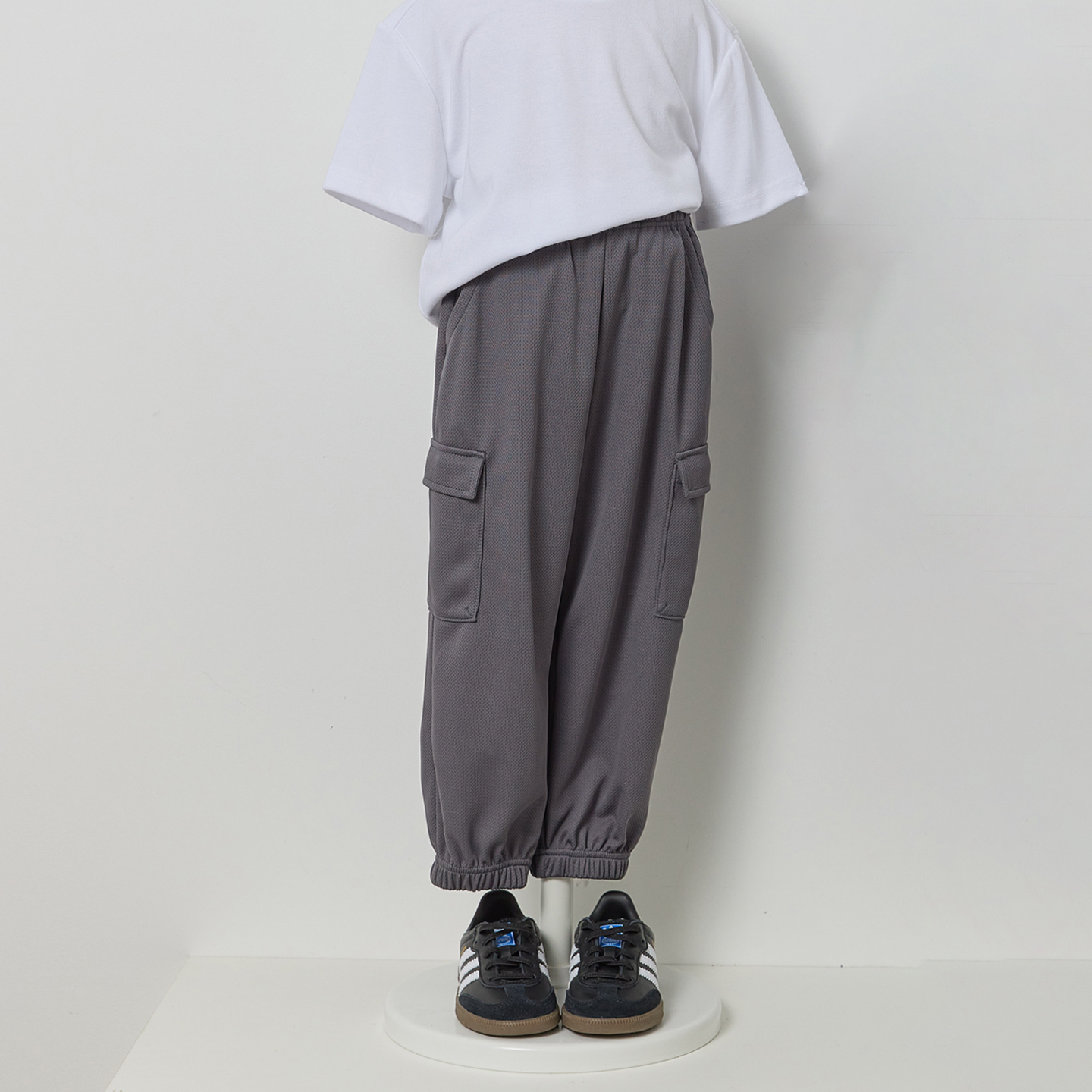 Quần cargo vải lưới thể thao Polyester Mesh siêu thoáng khí bé trai và bé gái U950N