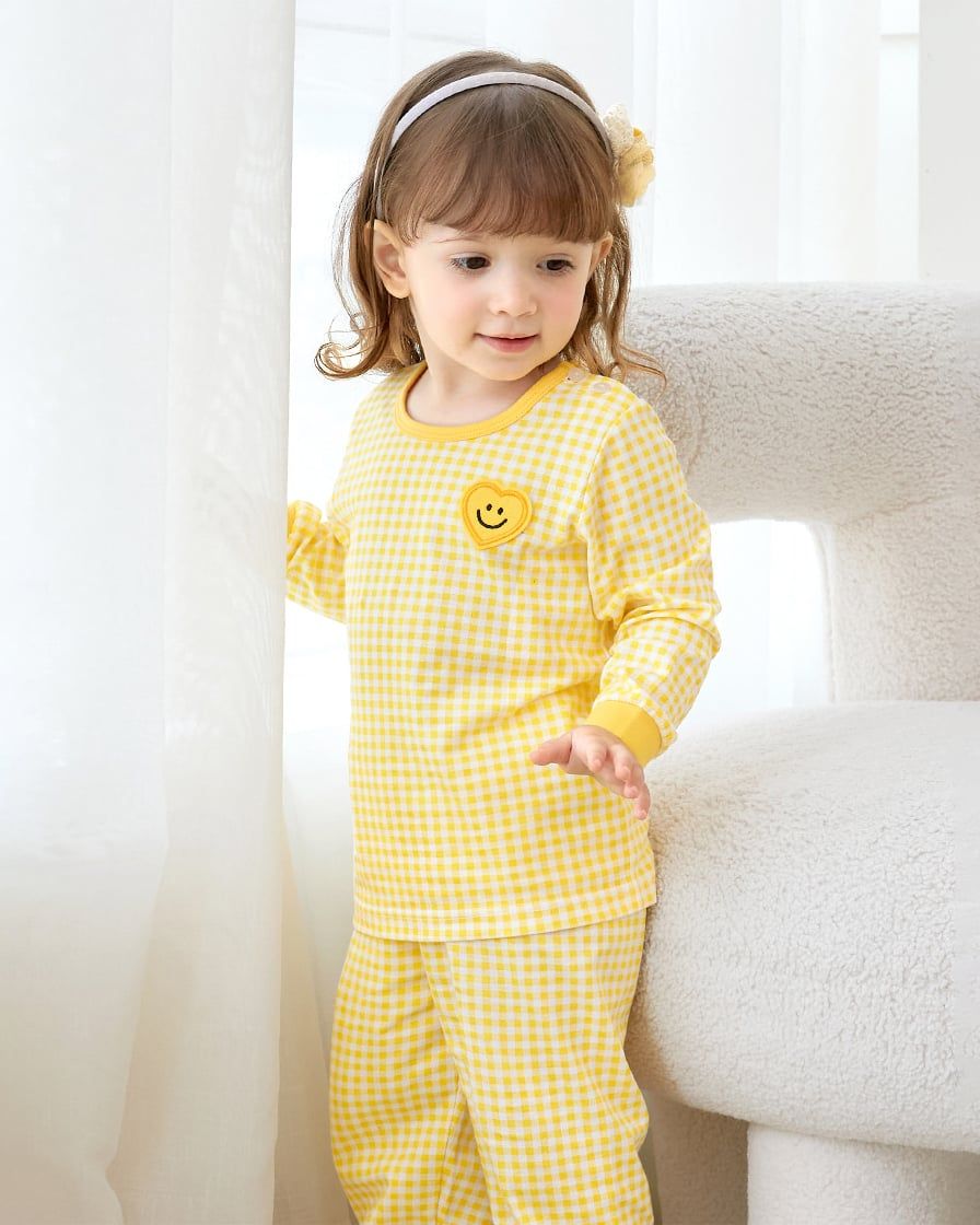 Bộ đồ dài dáng rộng cotton mịn bé gái U1182