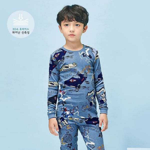 Bộ đồ dài dáng ôm cotton mịn bé trai U1247