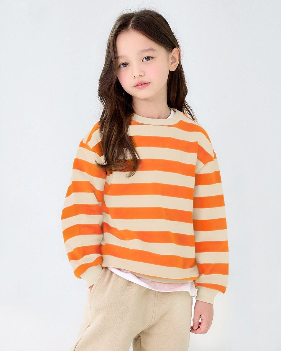 Bộ đồ dài dáng rộng cotton mịn bé gái và bé trai U1224