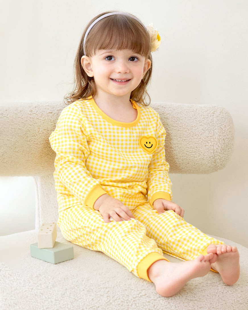 Bộ đồ dài dáng rộng cotton mịn bé gái U1182