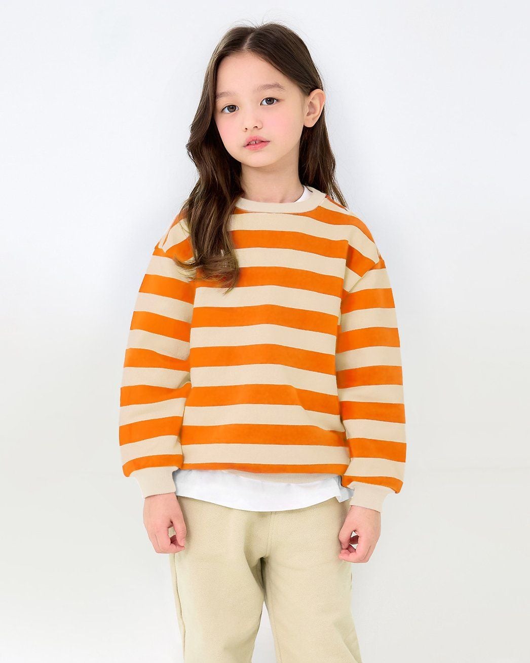 Bộ đồ dài dáng rộng cotton mịn bé gái và bé trai U1224