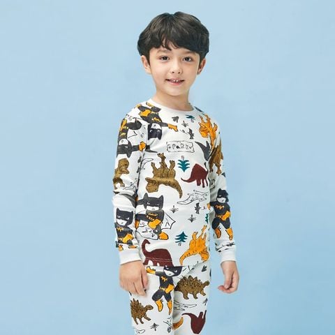 Bộ đồ dài dáng ôm cotton mịn bé trai U1249
