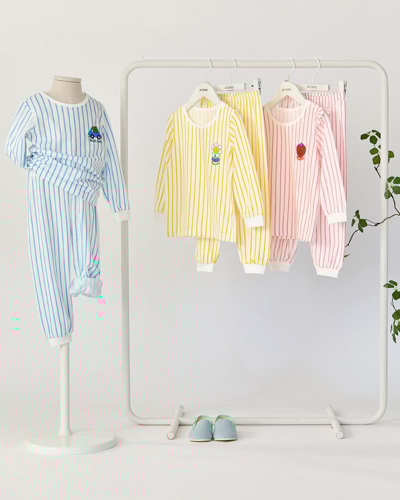 Bộ đồ dài cotton mịn dáng rộng bé trai U1306