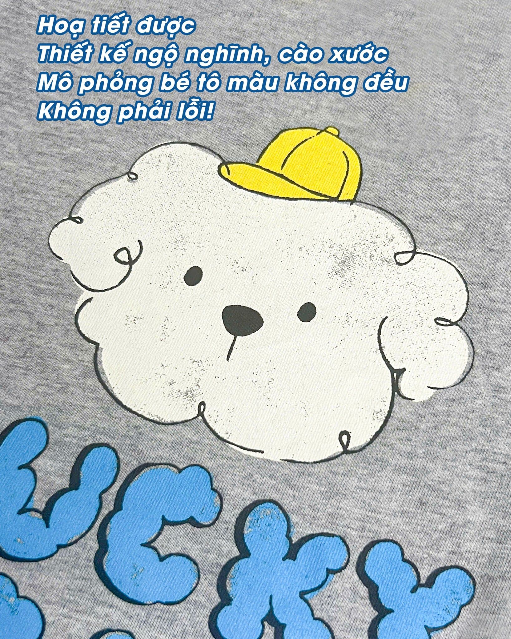 Áo thun tay ngắn Raglan vải cotton cho bé trai và bé gái U900N
