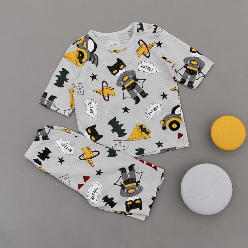 [Lẻ size] Bộ đồ lửng cotton cho bé trai và bé gái lẻ size U8011