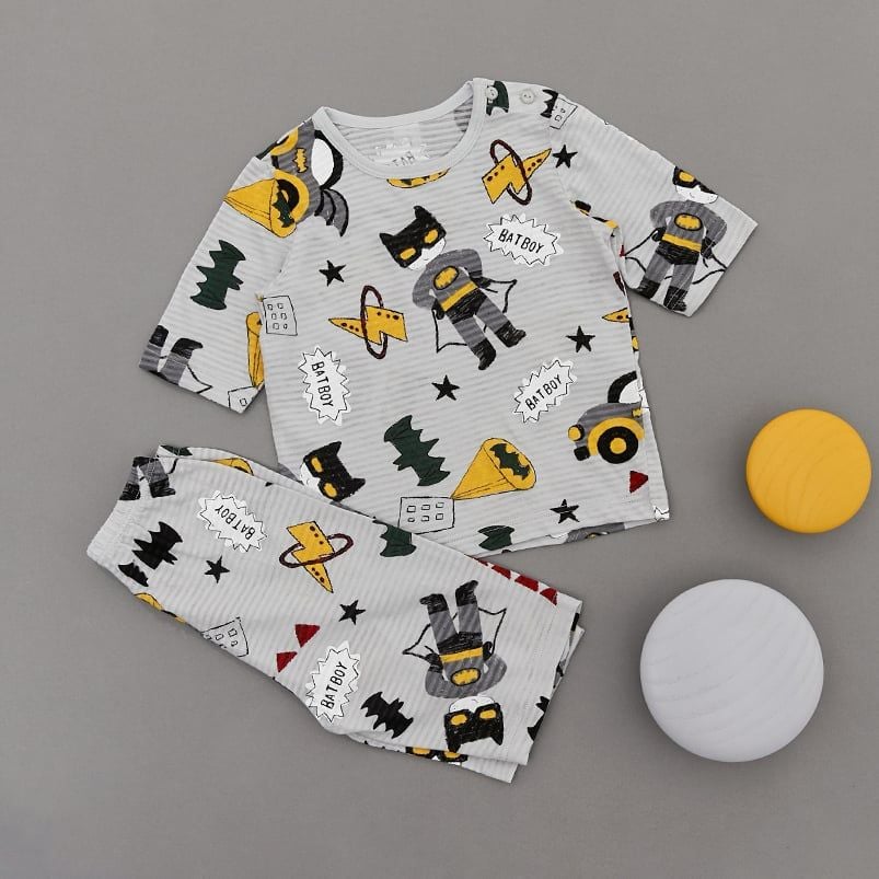 [Lẻ size] Bộ đồ lửng cotton cho bé trai và bé gái lẻ size U8011
