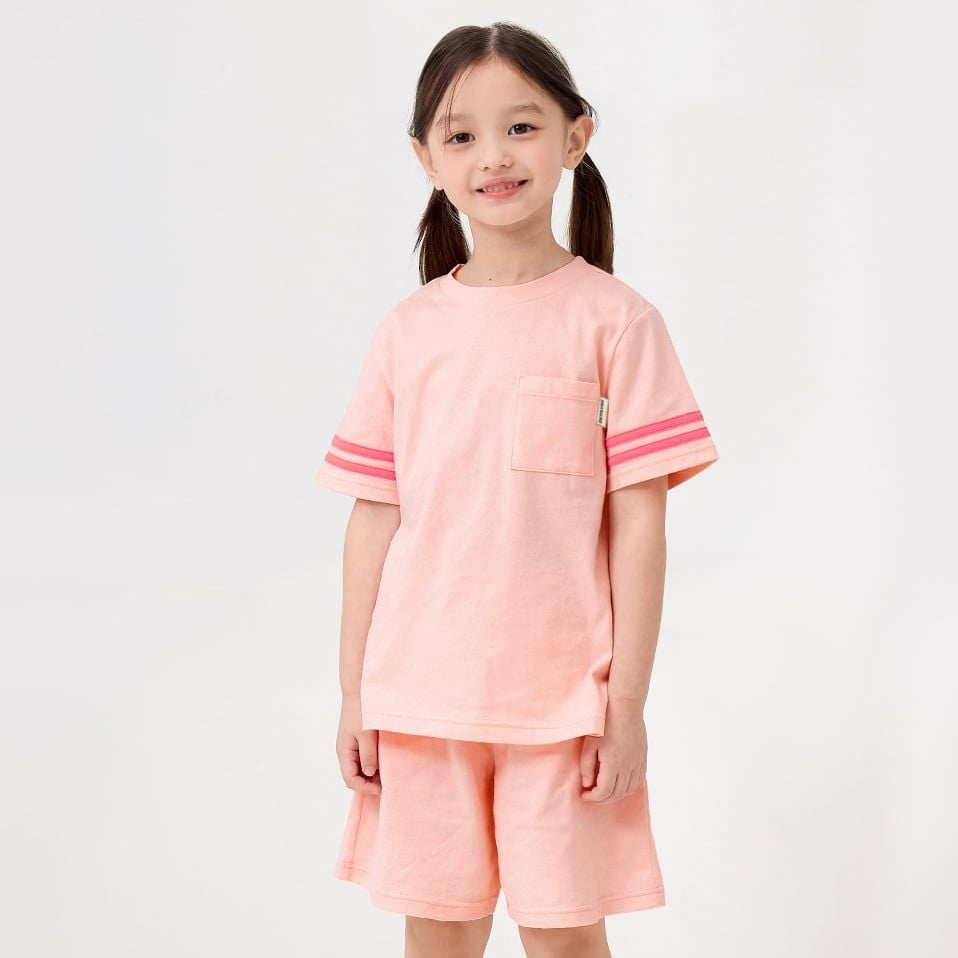 [Lẻ size] Bộ đồ ngắn dạo phố cotton cho bé trai và bé gái lẻ size U8014