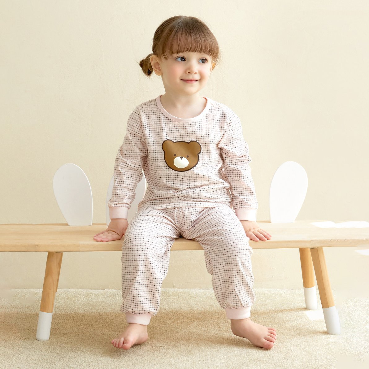 [Lẻ size] Bộ đồ dài tay cotton cho bé trai và bé gái lẻ size U8008