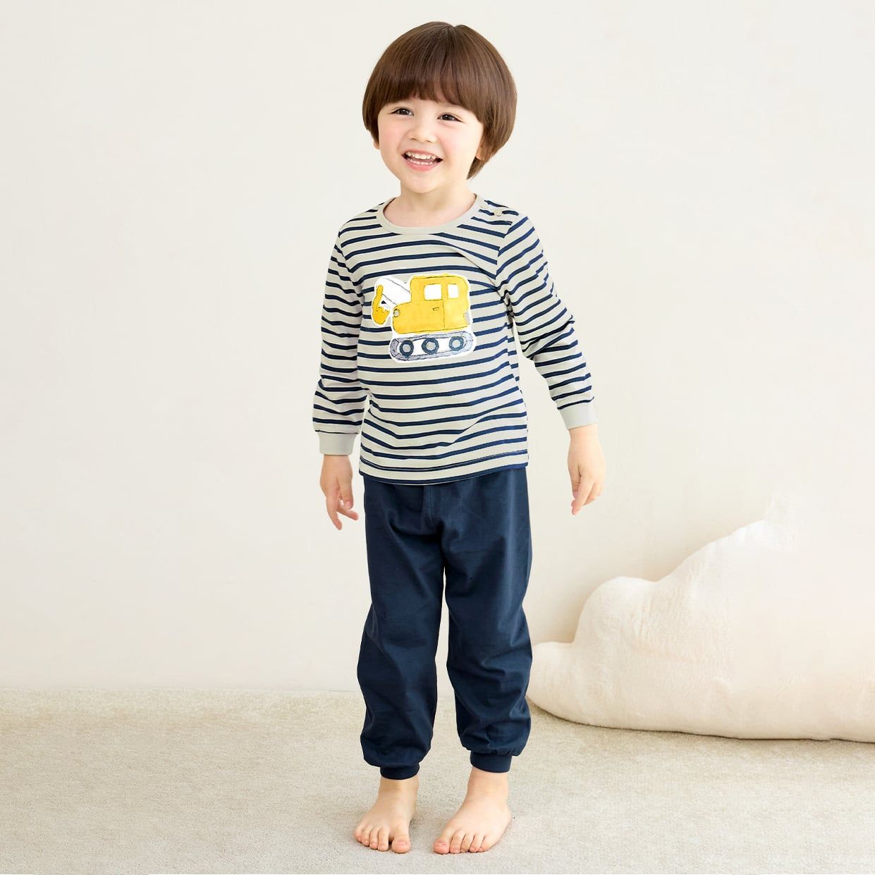 [Lẻ size] Bộ đồ dài tay cotton cho bé trai và bé gái lẻ size U8008