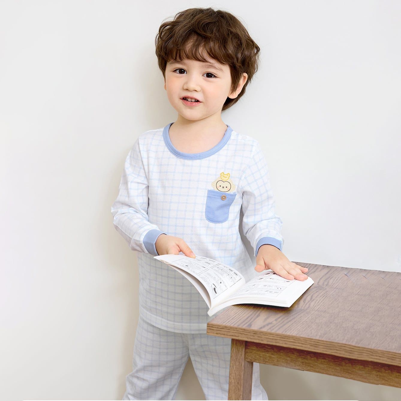 [Lẻ size] Bộ đồ dài tay cotton cho bé trai và bé gái lẻ size U8013