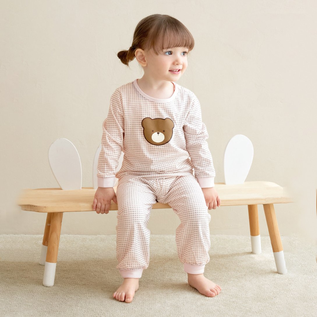 [Lẻ size] Bộ đồ dài tay cotton cho bé trai và bé gái lẻ size U8008