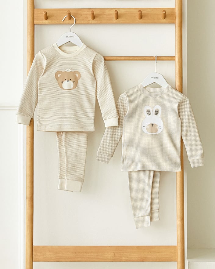 Bộ đồ dài dáng ôm cotton mịn bé trai và bé gái U1263