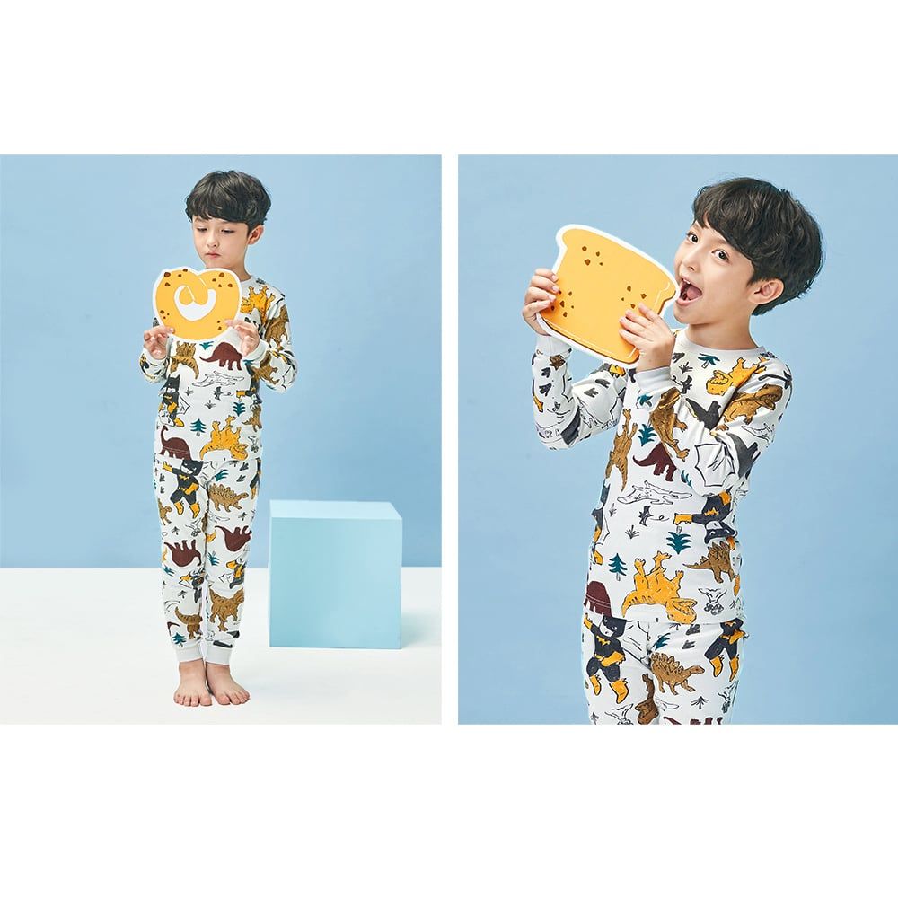 Bộ đồ dài dáng ôm cotton mịn bé trai U1249