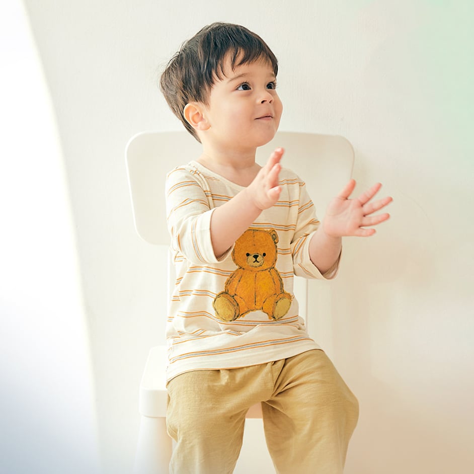 [Lẻ size] Bộ đồ lửng cotton cho bé trai và bé gái lẻ size U8003