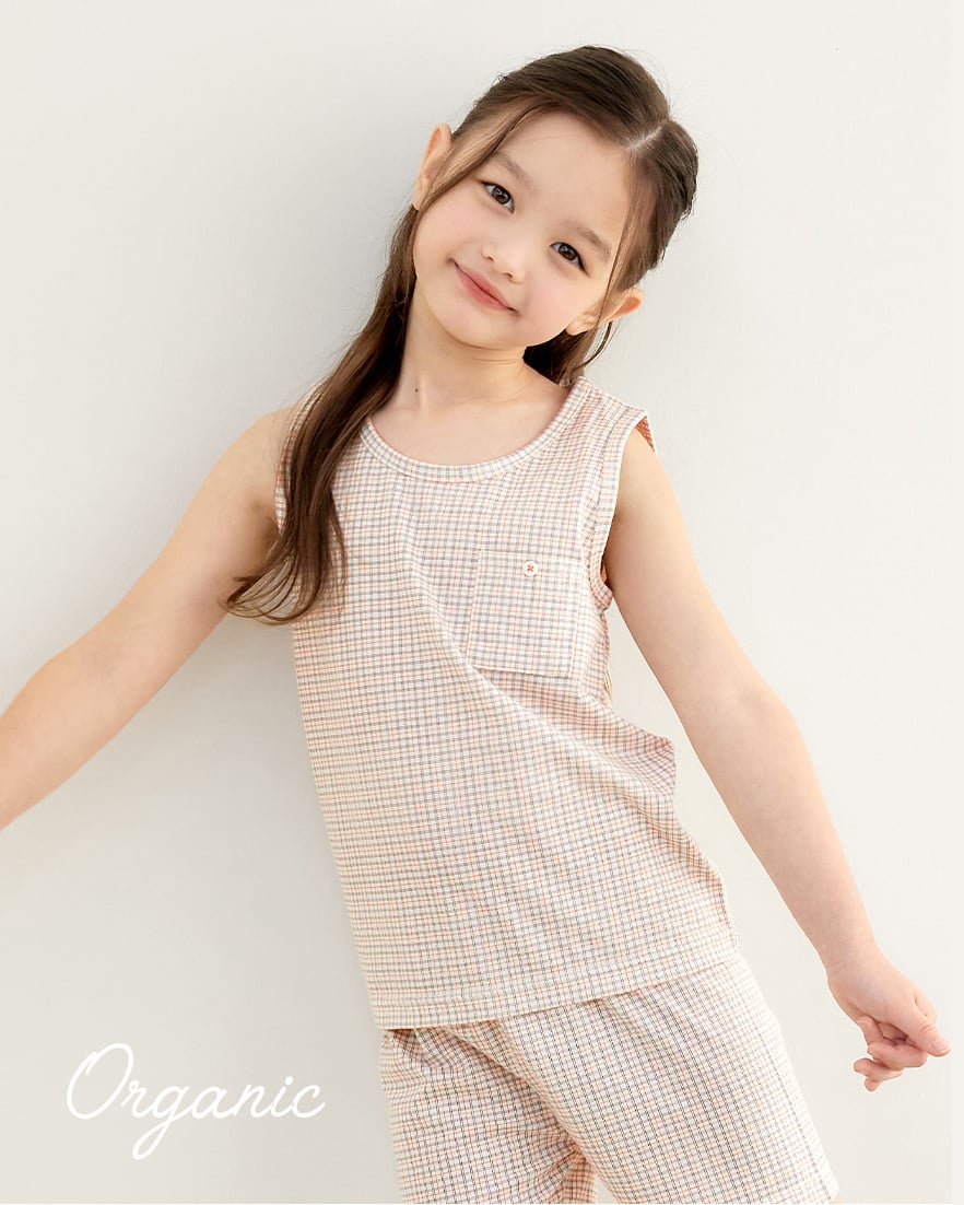 Bộ đồ ba lỗ cotton mịn bé trai và bé gái U4081