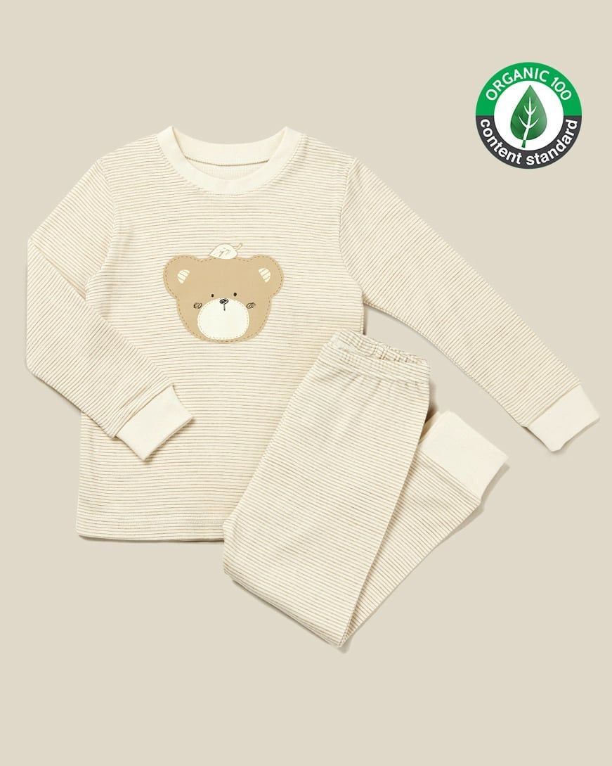 Bộ đồ dài dáng ôm cotton mịn bé trai và bé gái U1262