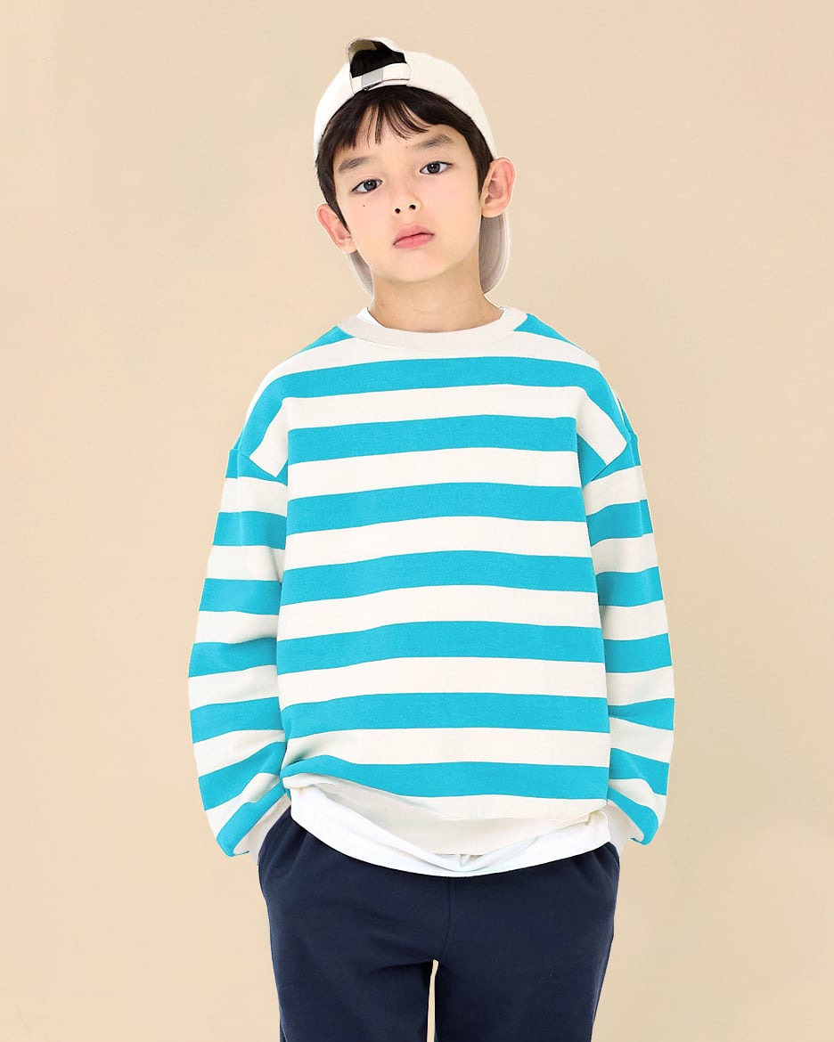 Bộ đồ dài dáng rộng cotton mịn bé gái và bé trai U1225