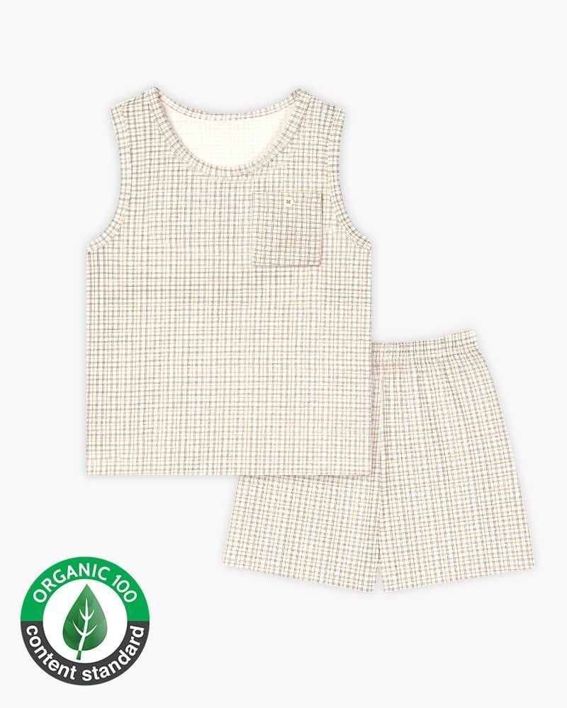 Bộ đồ ba lỗ cotton mịn bé trai và bé gái U4081