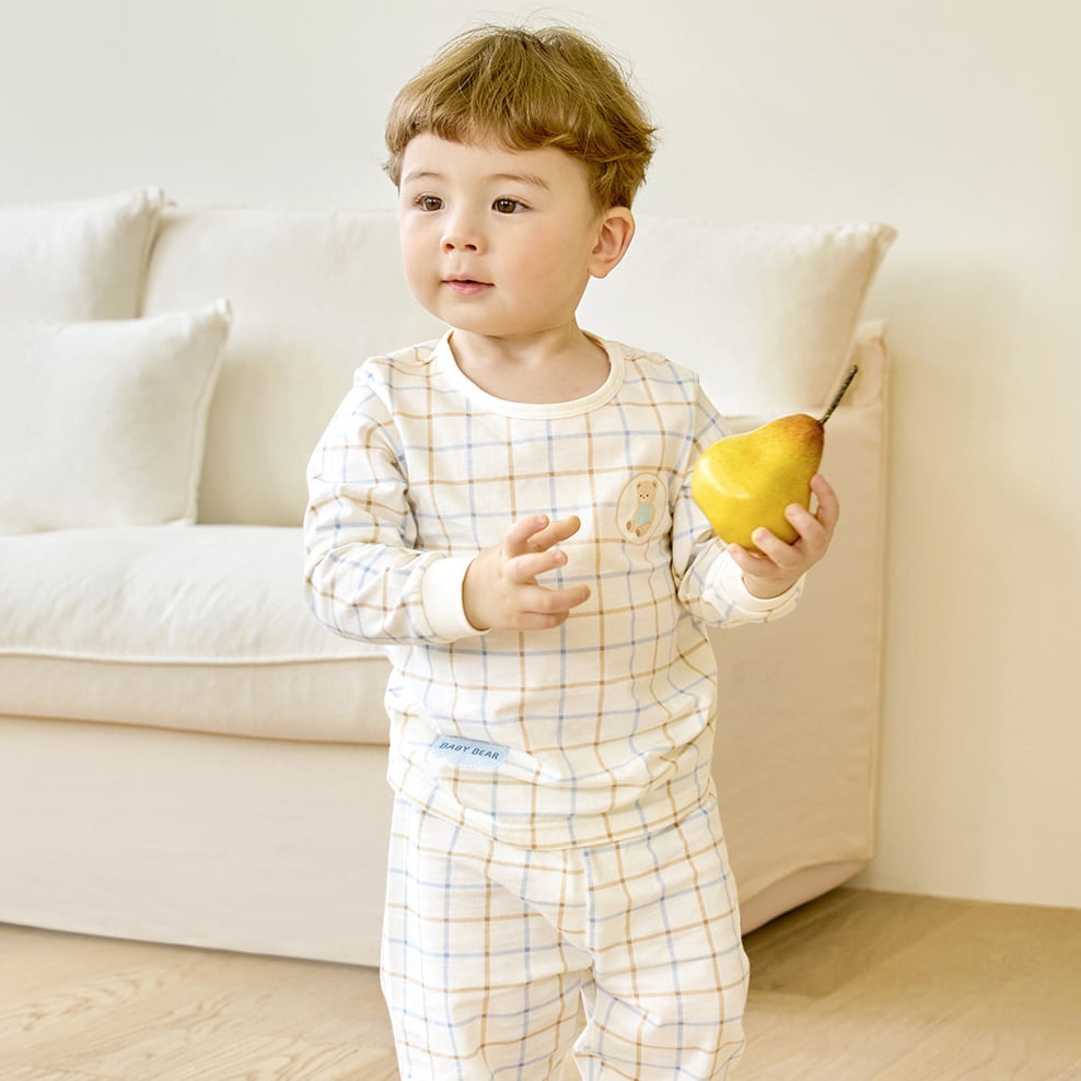 [Lẻ size] Bộ đồ dài tay cotton cho bé trai và bé gái lẻ size U8008