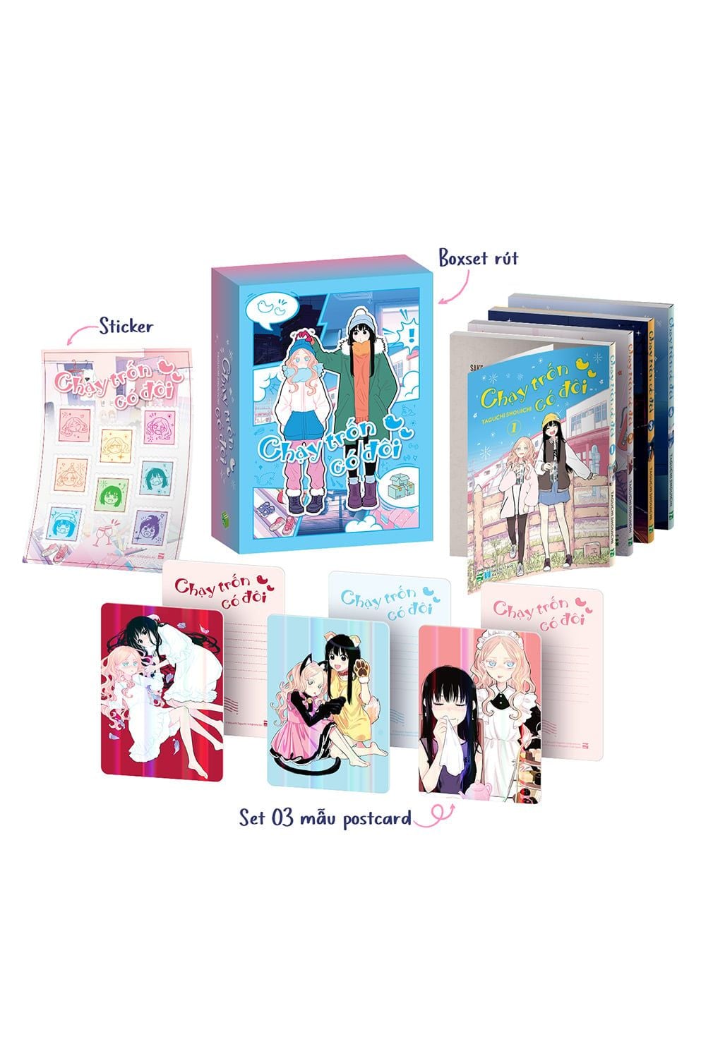 Chạy Trốn Có Đôi (Boxset Girls Love Trọn Bộ 4 Tập)