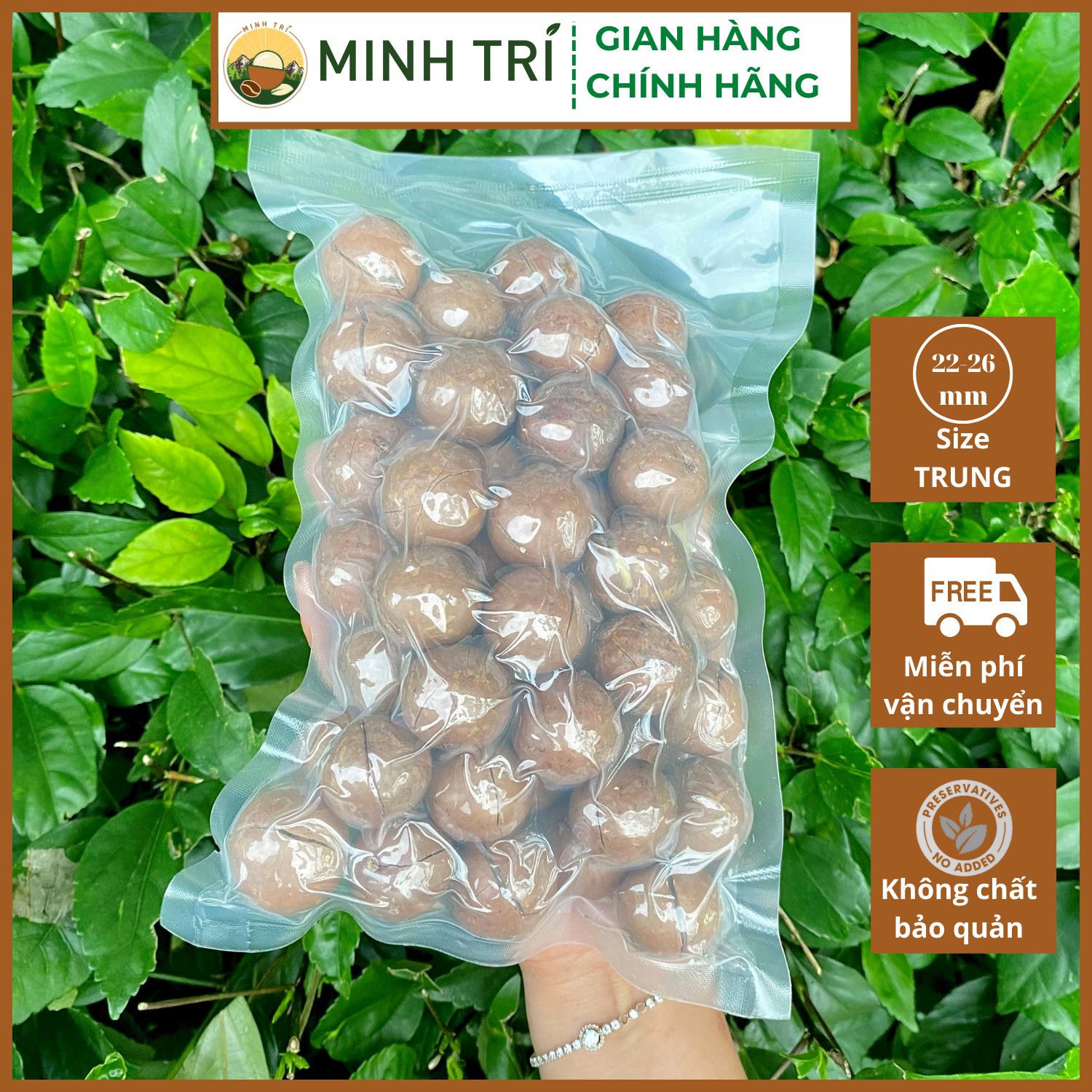  MT - Macca Nứt Vỏ 500g 