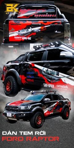 FORD RANGER - 1026 RAPTOR THƯƠNG HIỆU