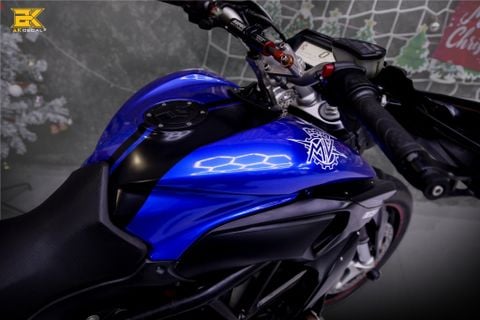 MV AGUSTA RIVALE 800 - 6625 wrap blue