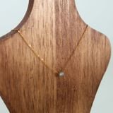 Dây Chuyền đá labradorite - Mạ Vàng 18K Không Phai Màu