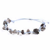 Vòng tay bảo vệ thạch anh khói (smoky quartz)  mang lại năng lượng thanh lọc và kết nối