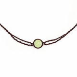 Vòng cổ đá Prehnite (đá bồ đào) - mang năng lượng chữa lành