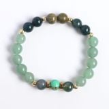 May birthstone bracelet - Vòng tay mix đá dành cho người sinh tháng 5