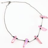 Vòng Cổ Pink Aura & Lapis Lazuli – Vẻ Đẹp Của Tình Yêu