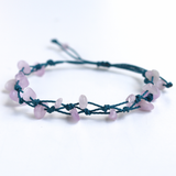 Vòng tay tình yêu đá kunzite mang lại năng lượng bình yên