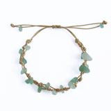 Vòng tay đá Green Adventurine mang lại may mắn