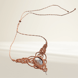 Vòng cổ Thạch Anh Ưu Linh Micro – Thiết kế Macrame thủ công tinh xảo