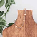 Bộ Sưu Tập Vòng Tay Titan Đá Thiên Nhiên – Tinh Tế Và Bền Vững - citrine - herkimer diamond - ngọc trai