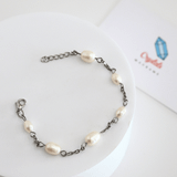 Bộ Sưu Tập Vòng Tay Titan Đá Thiên Nhiên – Tinh Tế Và Bền Vững - citrine - herkimer diamond - ngọc trai