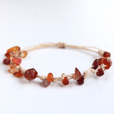 Vòng tay đá carnelian mang lại năng lượng bảo vệ