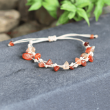 Vòng tay đá carnelian mang lại năng lượng bảo vệ