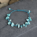 Vòng tay tình yêu đá amazonite mang lại năng lượng cân