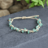 Vòng tay đá Green Adventurine mang lại may mắn