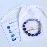 September birthstone bracelet - Vòng tay mix đá dành cho người sinh tháng 9