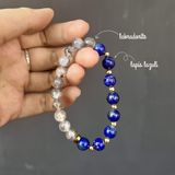 September birthstone bracelet - Vòng tay mix đá dành cho người sinh tháng 9