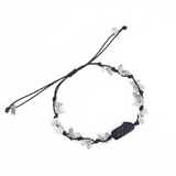 Vòng Tay macrame Đá Xà Cừ macrame - ánh sáng kì diệu